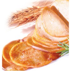 小麥火腿 1kg_（圓形） 愛家非基改純淨素食 全素料理 純素美食 健康蔬食素料 素火腿 Veg Ham  可製純素叉燒肉