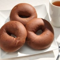 貝果 巧克力 4入/包 _ 愛家 Loving Hut _ 純素 - 素食 - 健康 - Bagel - 麵包