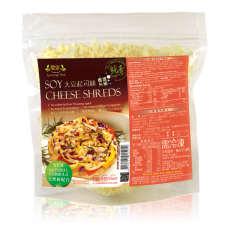 香濃大豆起司絲 230g _愛家非基改純淨素食_ 純素焗烤用 素起司 香濃升級 無麩質 全素美食