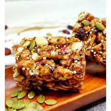 藜麥沙琪瑪320g(12入)/袋_ 愛家純淨素食點心_ 全素零嘴 純素美食 添加超級食物+堅果+果乾 藜麥沙琪瑪320g(12入)/袋_ 愛家純淨素食點心_ 全素零嘴 純素美食 添加超級食物+堅果+果乾