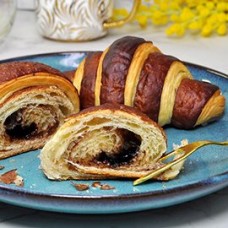 可頌-巧克力 200g_4入/袋裝-_ 愛家非基改純淨素食 香濃純素點心 全素美味輕食 VEGAN