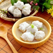 白玉龍霞丸600g 愛家非基改純淨素料 安心保證 素食龍蝦丸子 全素美食 純素海鮮風味 無蛋無奶