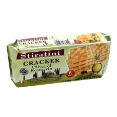 義大利【STIRATINI】橄欖油迷迭香蘇打餅 250g 無氫化植物油 無人工色素、香料及防腐劑 義大利【STIRATINI】橄欖油迷迭香蘇打餅 250g 無氫化植物油 無人工色素、香料及防腐劑